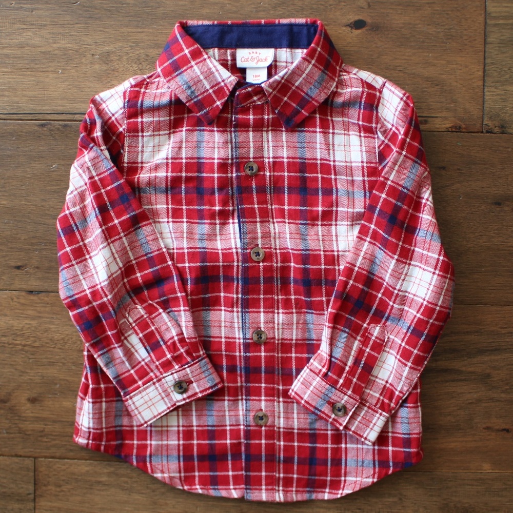 Cat & Jack Button Down